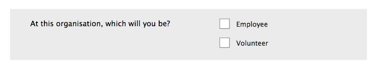 Form design: Radio buttons and check boxes should always be positioned vertically example 2