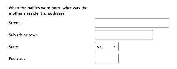 Form design: related fields should be close in vertical proximity