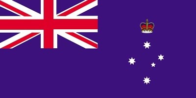 The state flag of Victoria