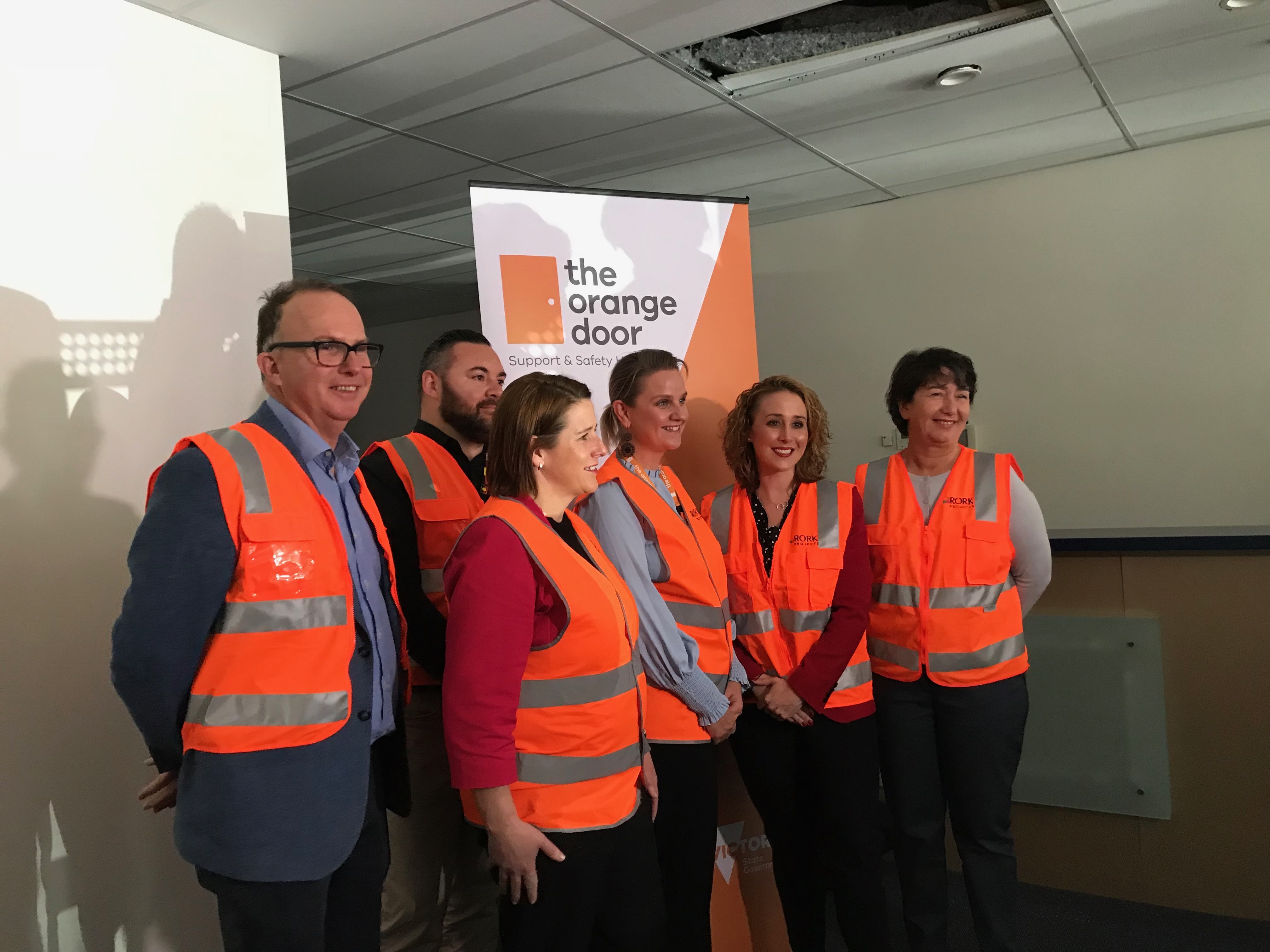 Minister for Prevention of Family Violence Minister Williams at The Orange Door Central Highlands