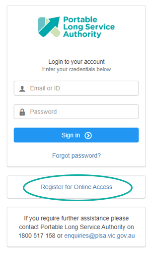 Online access