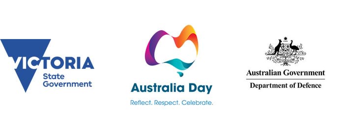 Australia Day 2021 partner logos