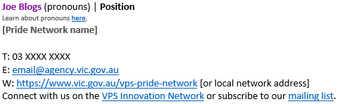 VPS Pride email signature screenshot