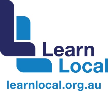 Learn Local primary logo with url