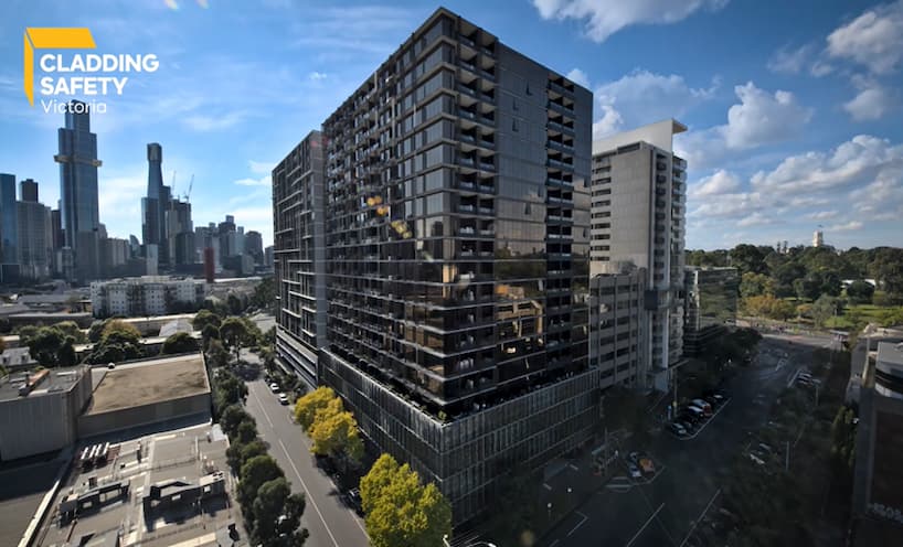 A high-rise building in Melbourne