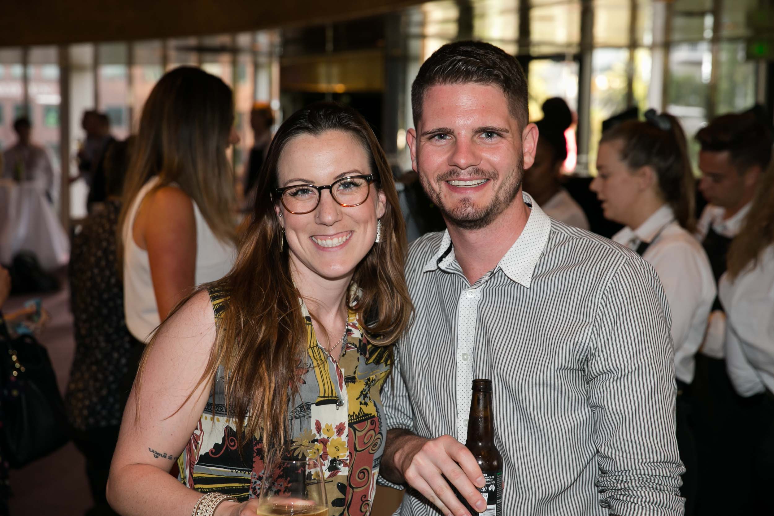 People celebrating the 2018 VPS LGBTIQ+ Pride Awards