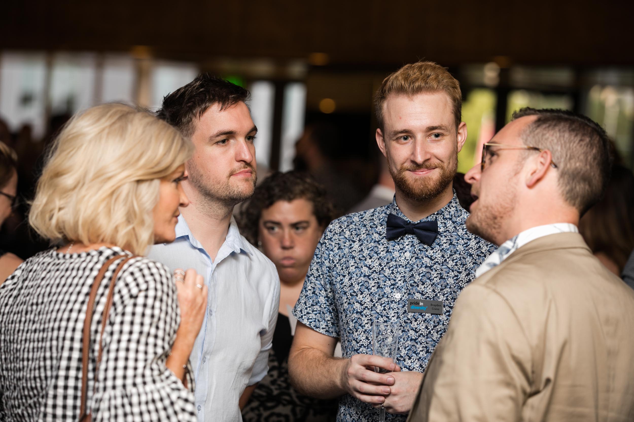 People celebrating the 2018 VPS LGBTIQ+ Pride Awards