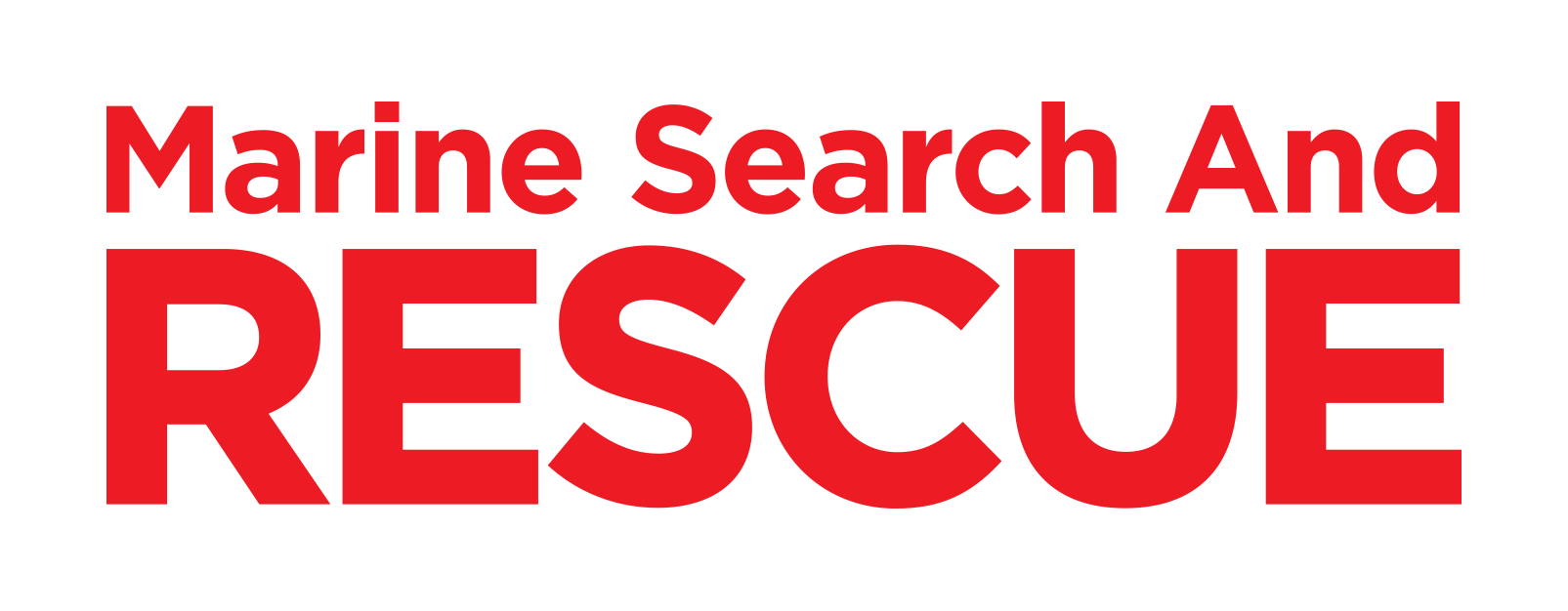 Image reads 'Marine Search and Rescue'