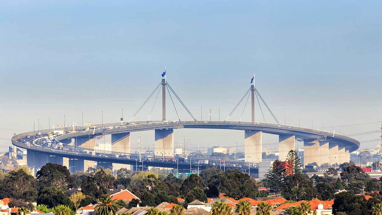 Westgate bridge Melbourne