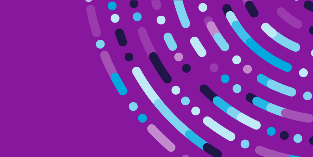 pattern on a purple background