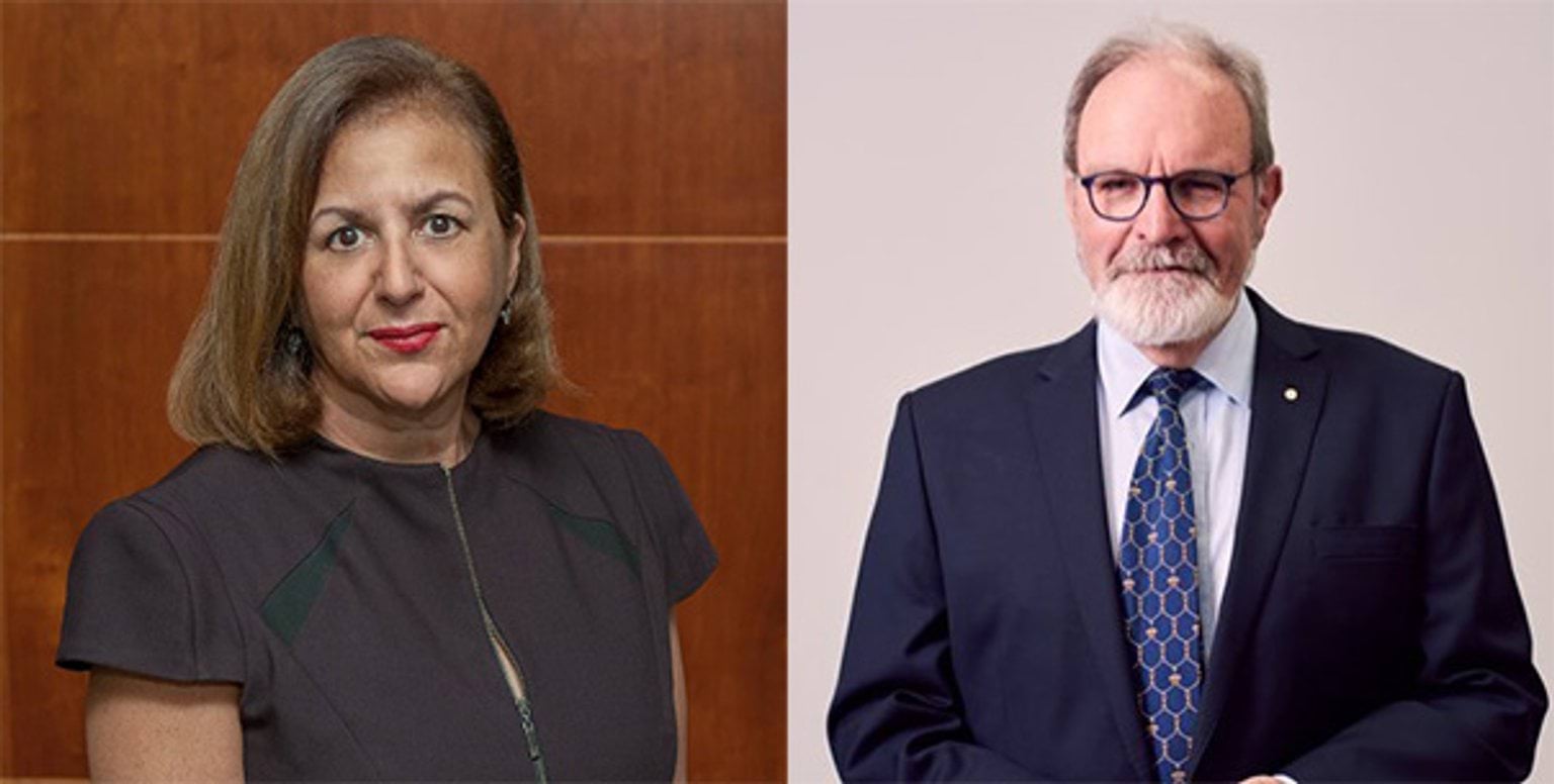 Lynne Kosky Award Winners - Mary Faraone and Howard Kelly