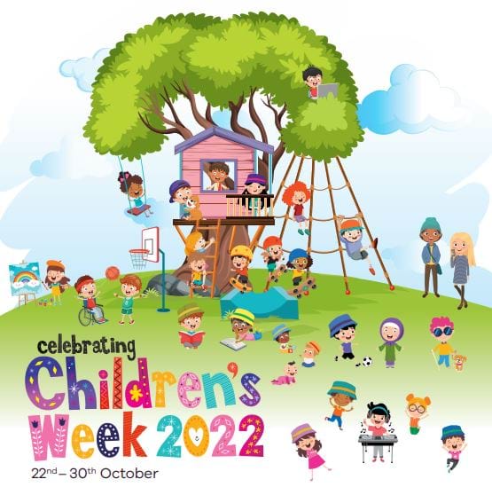 Colourful Children's Week 2022 logo