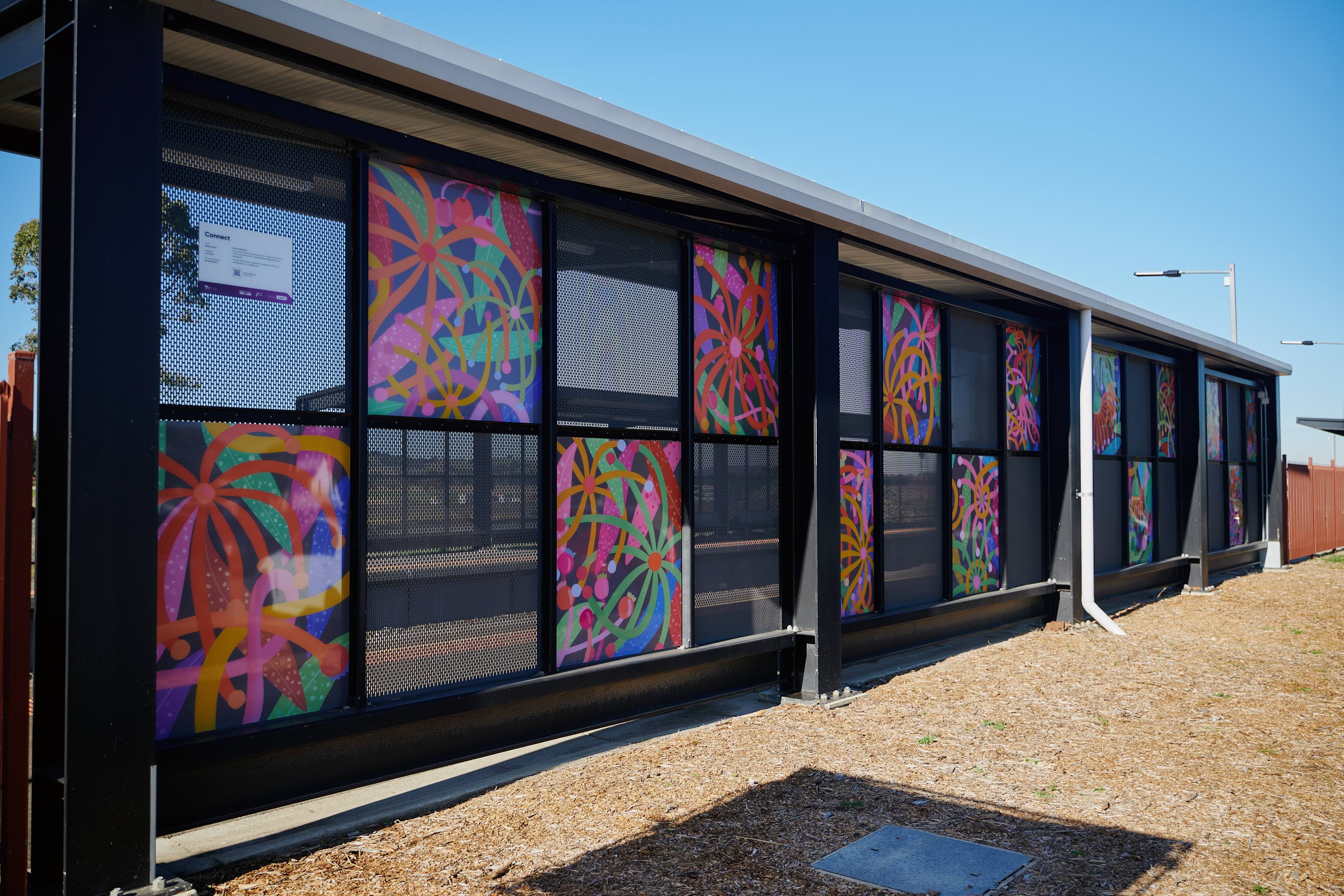 Image: 'Connect' by Margie Balazic at Wallan Station