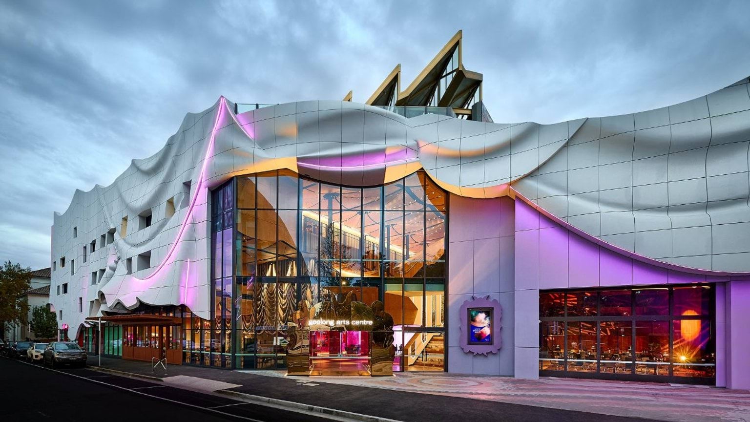 Exterior of the Geelong Arts Centre