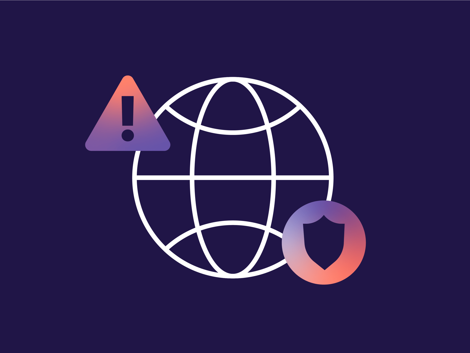 Icons representing tips to stay safe online