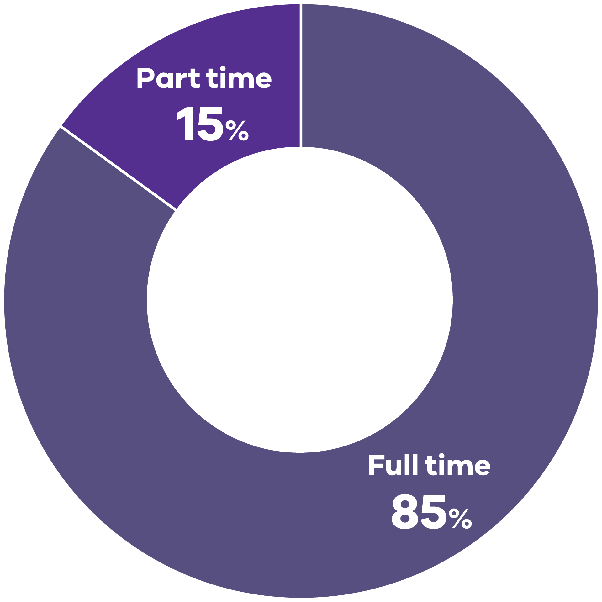Year in Review 24-25 people graph Employment status