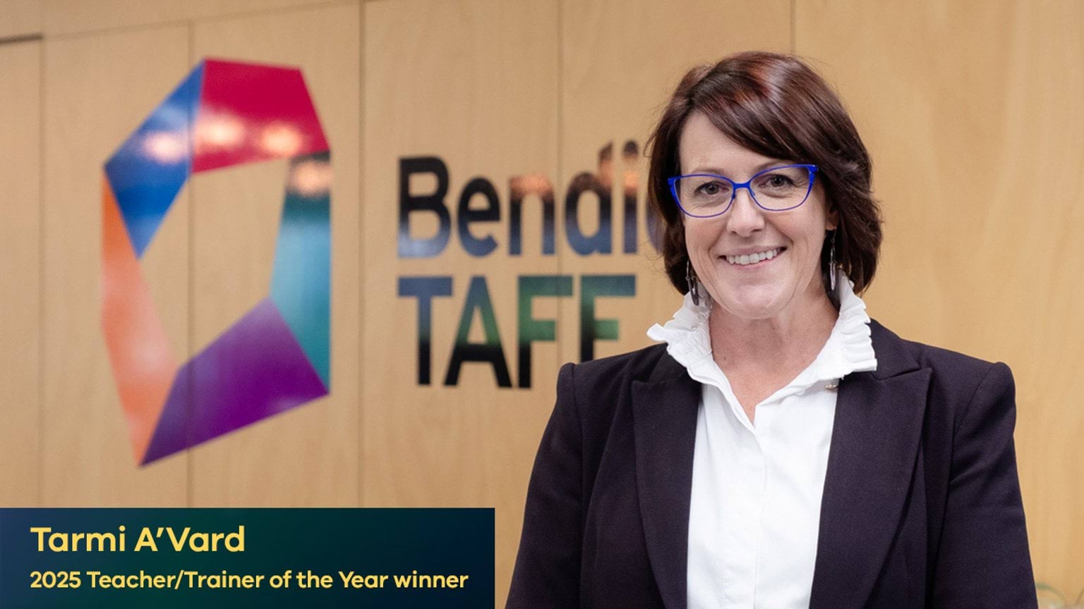 Tarmi A'Vard, 2025 Teacher/Trainer of the Year winner