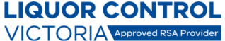 Liquor control Victoria - approved RSA provider logo
